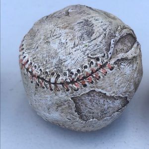 Vintage decorative baseballs